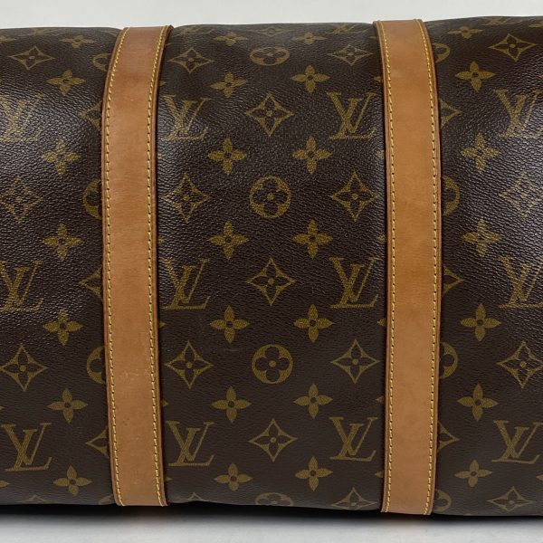 1000065075462 12 Louis Vuitton Keepall Bandouliere 50 Travel Bag Monogram Brown