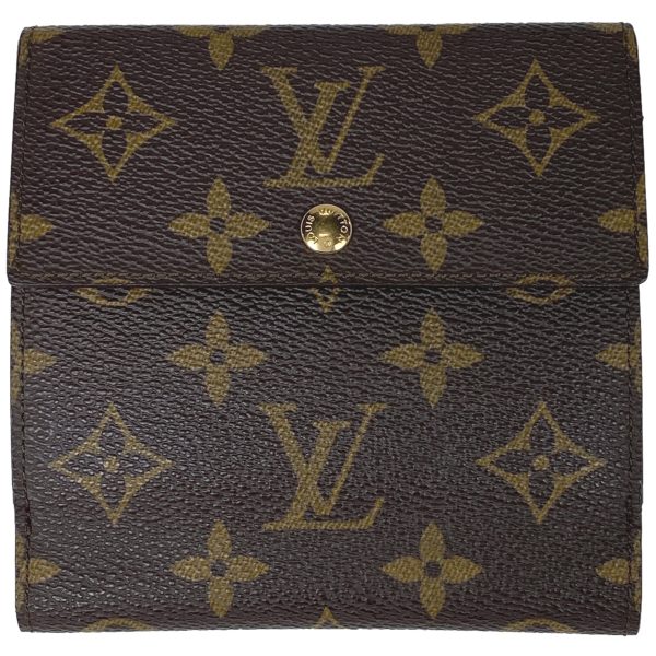 1000065075592 11 Louis Vuitton Porte Monet Trifold Wallet Coin Purse Monogram Brown