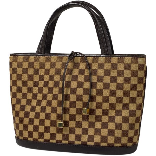 1000065076919 11 Louis Vuitton Impala Haraco Handbag Damier Sauvage Brown