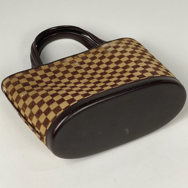 1000065076919 12 Louis Vuitton Impala Haraco Handbag Damier Sauvage Brown