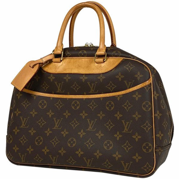 1000065079064 11 Louis Vuitton Deauville Handbag Vanity Monogram Brown