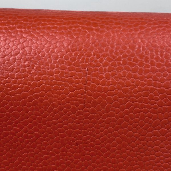 1000065086604 16 Chanel Cocomark Long Wallet CC Bill Compartment Coin Purse Long Wallet Leather Red