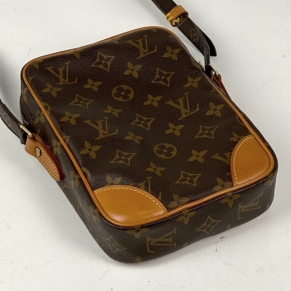 1000065088424 12 Louis Vuitton Danube Crossbody Bag Monogram Brown