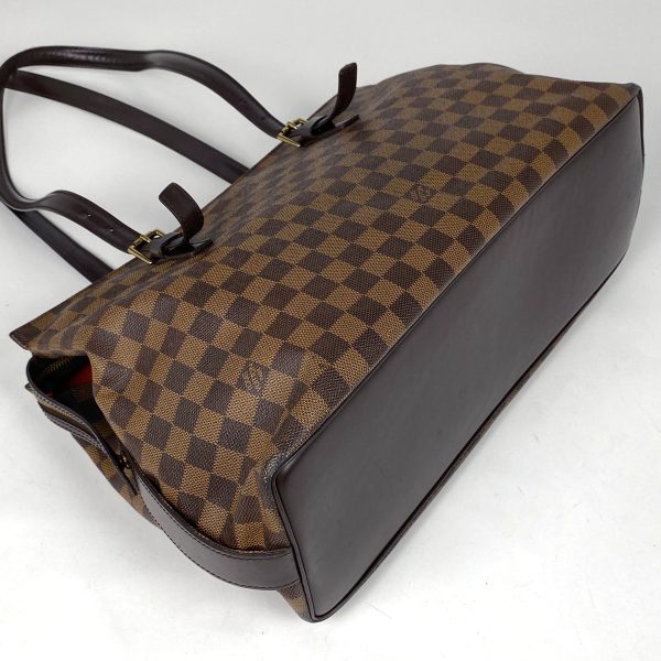 1000065088516 12 Louis Vuitton Chelsea Tote Bag Damier Brown