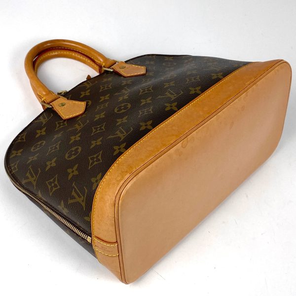 1000065088554 12 Louis Vuitton Alma Handbag Monogram Brown