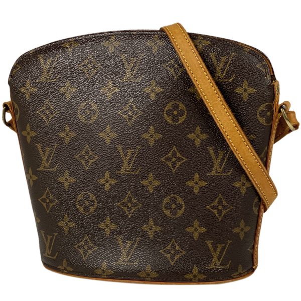 1000065093367 11 Louis Vuitton Drouot Crossbody Shoulder Bag Monogram Brown