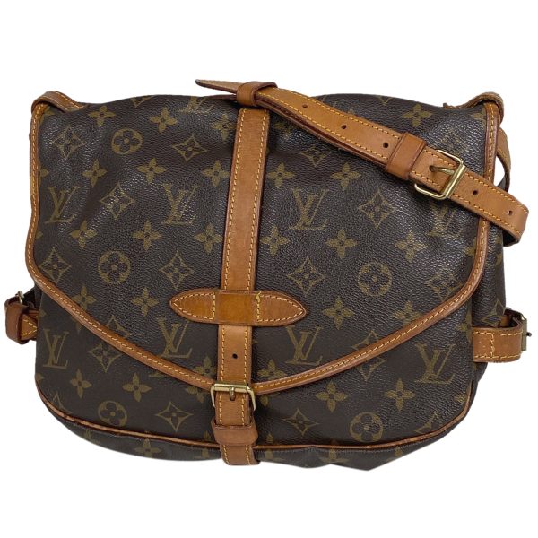 1000065201717 11 Louis Vuitton Saumur 30 Crossbody Shoulder Bag Monogram Brown