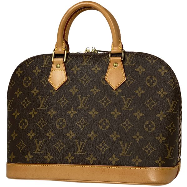 1000065202370 11 Louis Vuitton Alma Handbag Monogram Brown