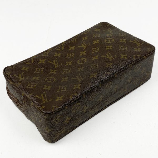 1000065239321 12 Louis Vuitton Truth Toilette 28 Monogram Cosmetic Pouch Brown