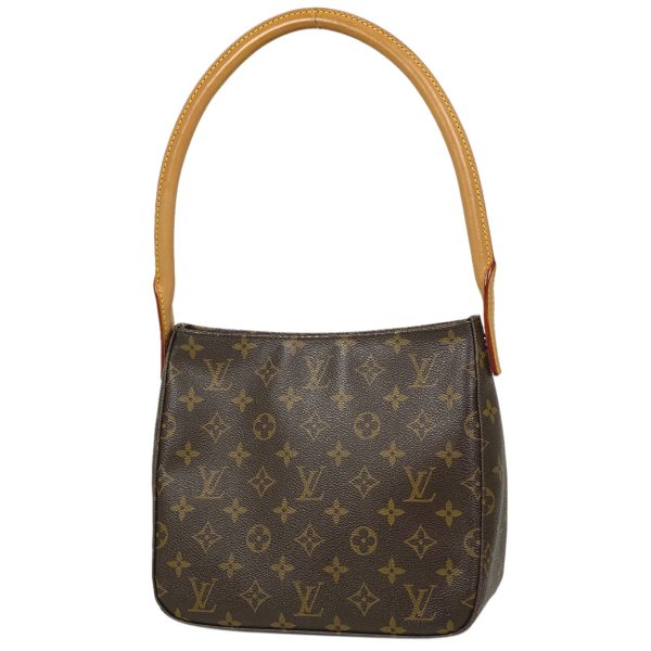 1000065268611 11 Louis Vuitton Looping MM Shoulder Bag Monogram Brown