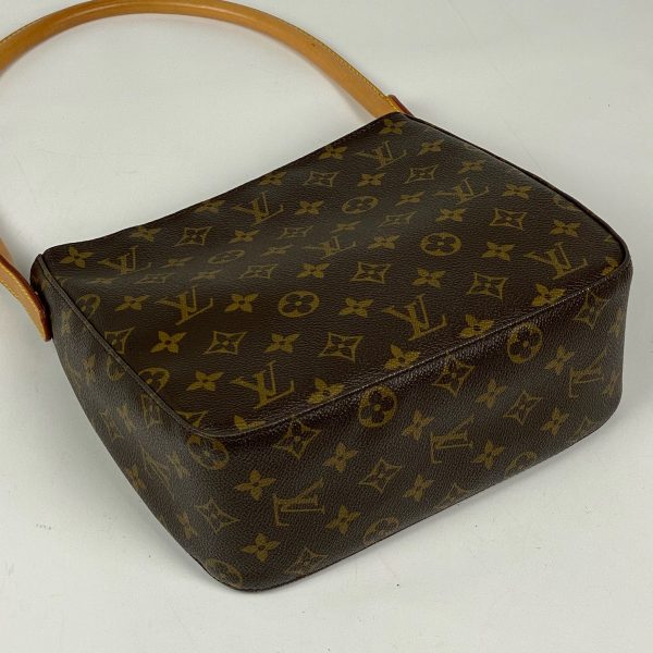 1000065268611 12 Louis Vuitton Looping MM Shoulder Bag Monogram Brown