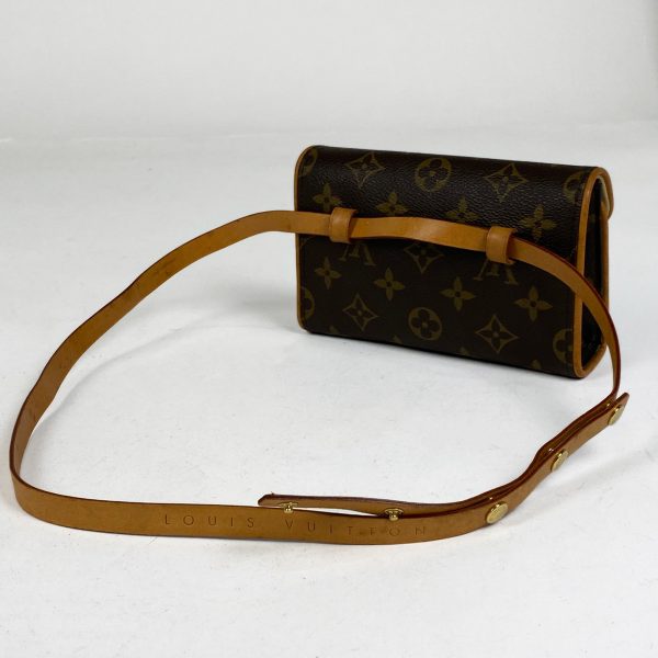 1000065268772 12 Louis Vuitton Pochette Florentine Waist Bag Monogram Brown