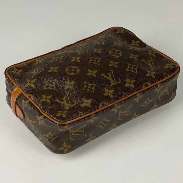 1000065298090 12 Louis Vuitton Compiegne 23 Clutch Bag Monogram Brown