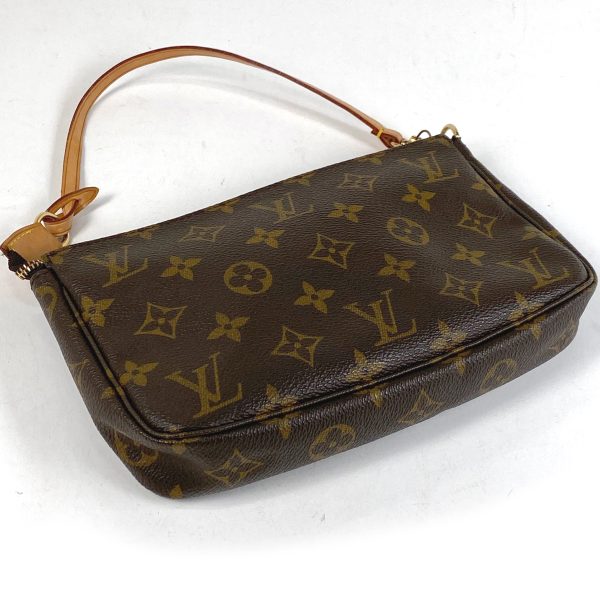 1000065298502 12 Louis Vuitton Pochette Accessories Makeup Pouch Monogram Brown