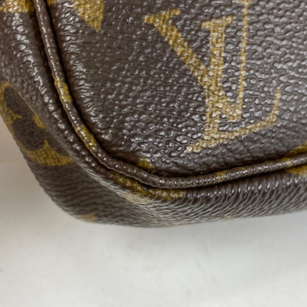 1000065298502 13 Louis Vuitton Pochette Accessories Makeup Pouch Monogram Brown