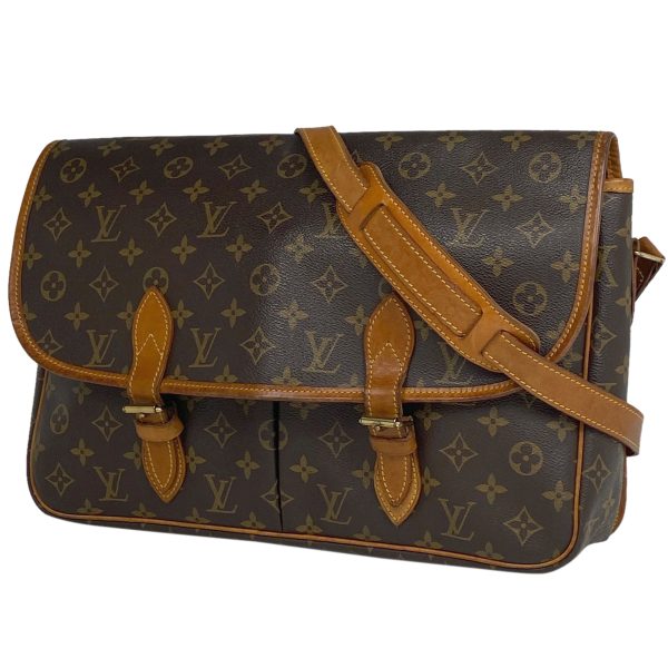 1000065307815 11 Louis Vuitton Gibessi√®re GM Crossbody Bag Monogram Brown