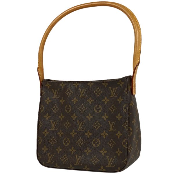 1000065311058 11 Louis Vuitton Looping MM Shoulder Bag Monogram Brown