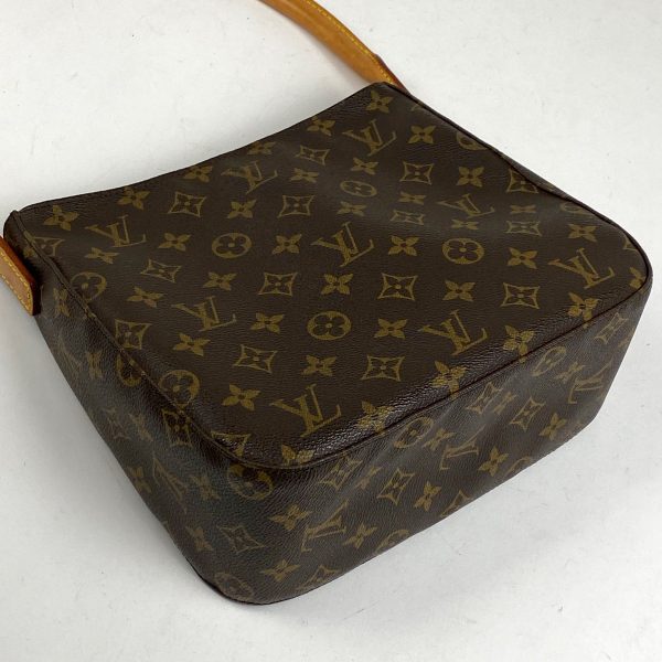 1000065311058 12 Louis Vuitton Looping MM Shoulder Bag Monogram Brown