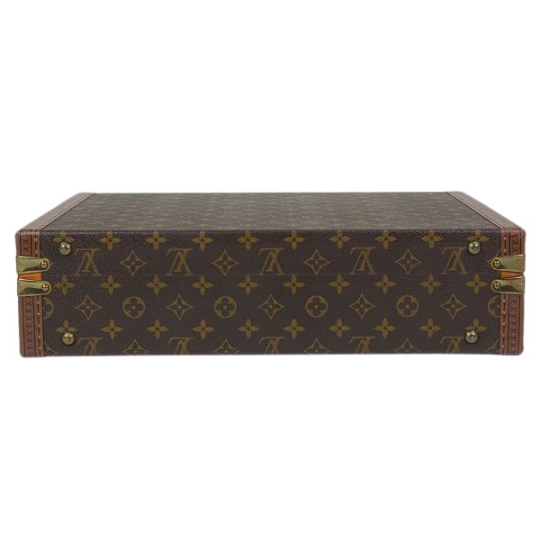 1000065315209 14 Louis Vuitton Coteville 45 Trunk Travel Case Monogram Brown