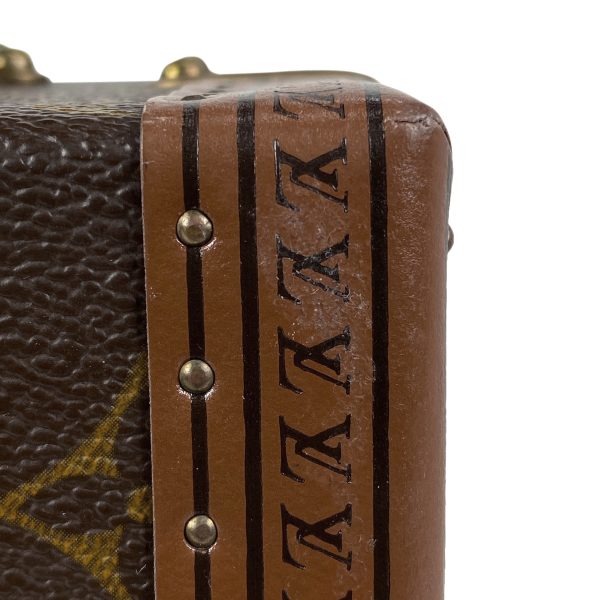 1000065315209 18 Louis Vuitton Coteville 45 Trunk Travel Case Monogram Brown