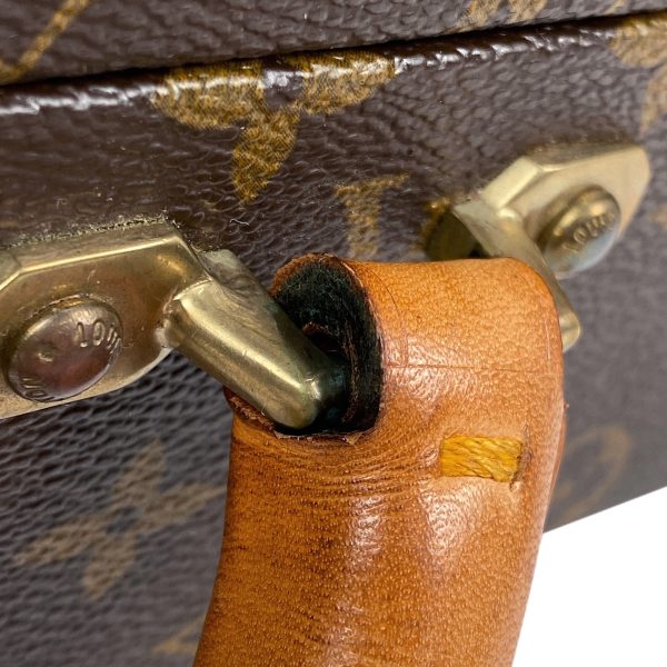 1000065315209 19 Louis Vuitton Coteville 45 Trunk Travel Case Monogram Brown