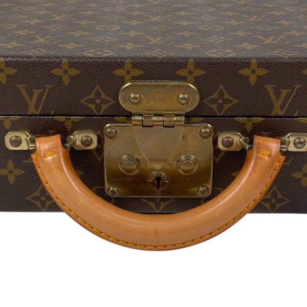 1000065315209 21 Louis Vuitton Coteville 45 Trunk Travel Case Monogram Brown