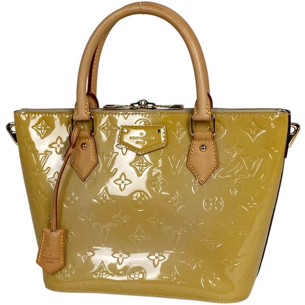 1000065358411 11 Louis Vuitton Montebello PM 2WAY Shoulder Bag Monogram Vernis Yellow