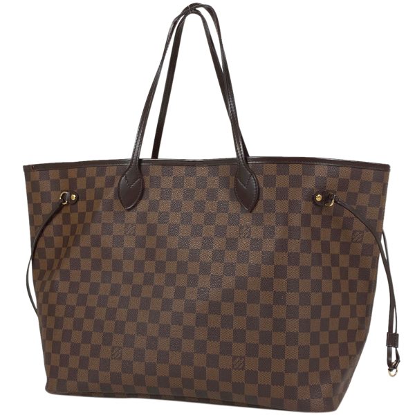 1000065370697 11 Louis Vuitton Neverfull GM Shoulder Bag Damier Brown