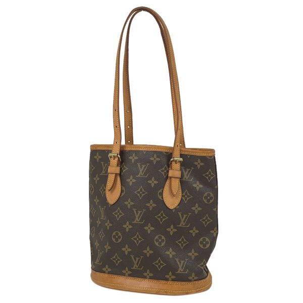 1000065379492 11 Louis Vuitton Petit Bucket PM Shoulder Bag Monogram Brown