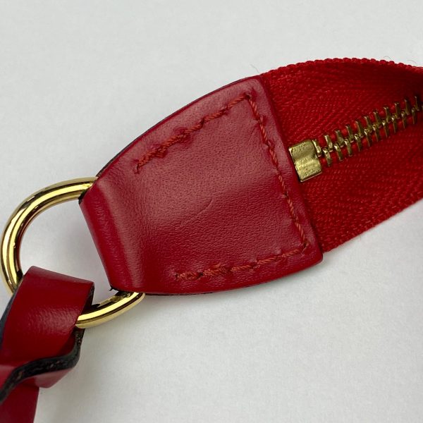 1000065389941 14 Louis Vuitton Pochette Accessoire Epi Castilian Red