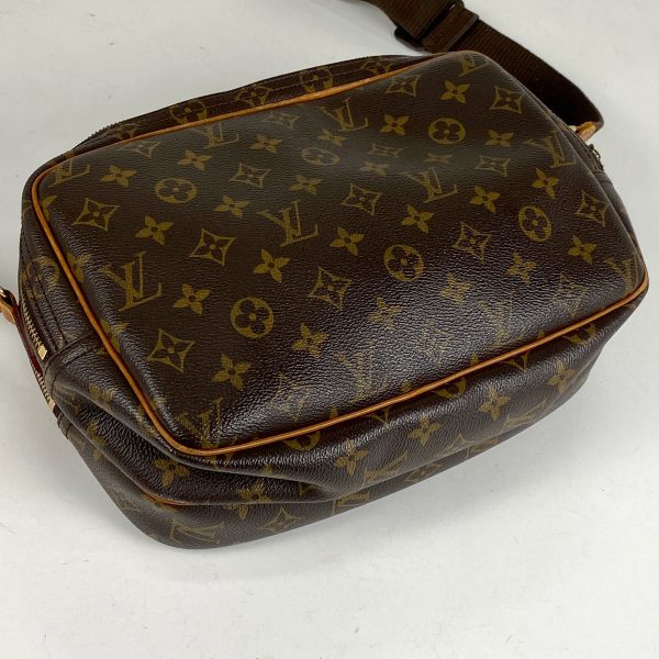 1000065425731 12 Louis Vuitton Reporter PM Crossbody Shoulder Bag Monogram Brown