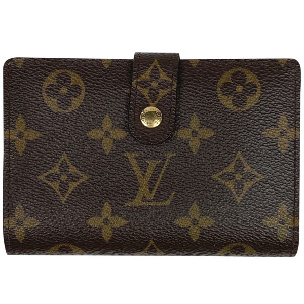 1000065440291 11 Louis Vuitton Porte Monet Bier Viennois Monogram Bill Purse Clasp Bifold Wallet Brown