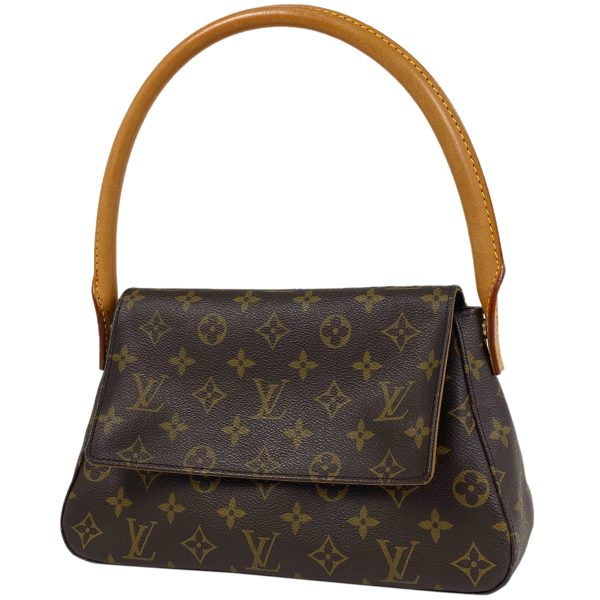 1000065446606 11 Louis Vuitton Mini Looping Shoulder Bag Monogram Brown