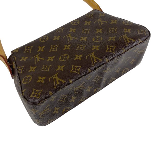 1000065446606 12 Louis Vuitton Mini Looping Shoulder Bag Monogram Brown