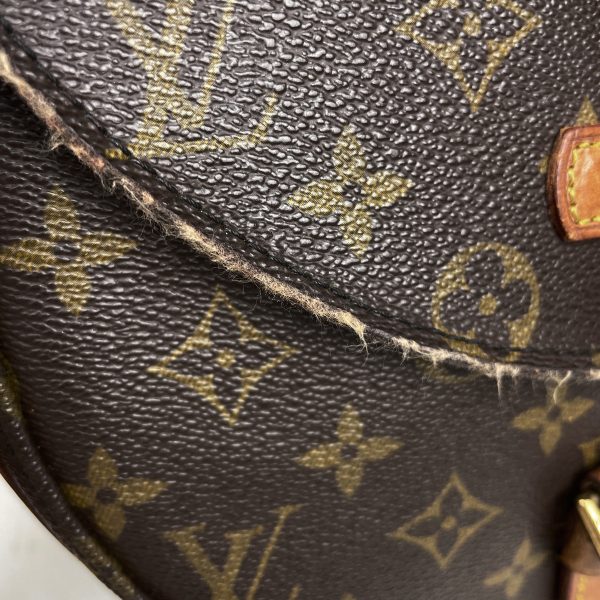 1000065462194 14 Louis Vuitton Chantilly MM Crossbody Bag Monogram Brown