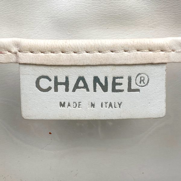 1000065462521 25 Chanel Cocomark Plastic Chain Shoulder Bag Pile Fabric Light Blue