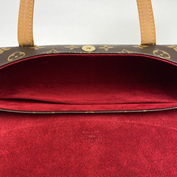 1000065473749 17 Louis Vuitton Sonatine Handbag Monogram Brown