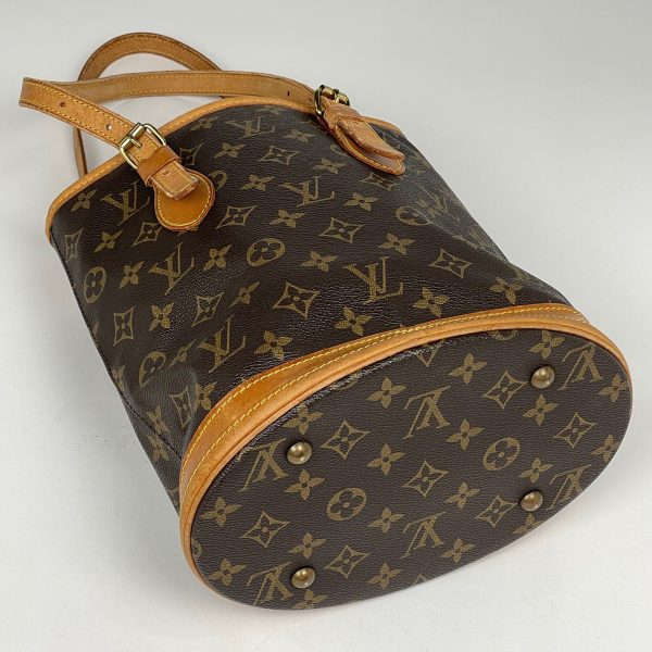 1000065473886 12 Louis Vuitton Petit Bucket PM Shoulder Bag Monogram Brown