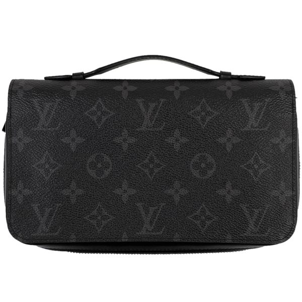 1000065504467 11 Louis Vuitton Zippy XL Wallet Monogram Eclipse Black