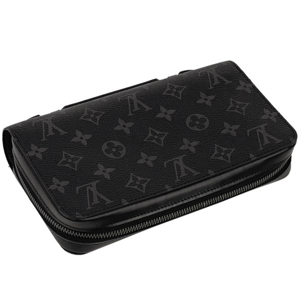 1000065504467 12 Louis Vuitton Zippy XL Wallet Monogram Eclipse Black