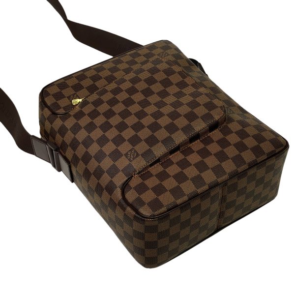 1000065515098 12 Louis Vuitton Olaf MM Shoulder Bag Damier Brown