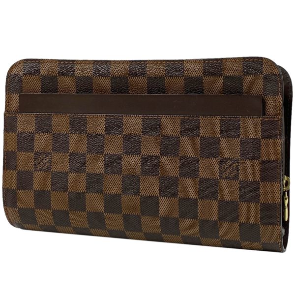 1000065515333 11 Louis Vuitton Saint Louis Clutch Bag Damier Brown