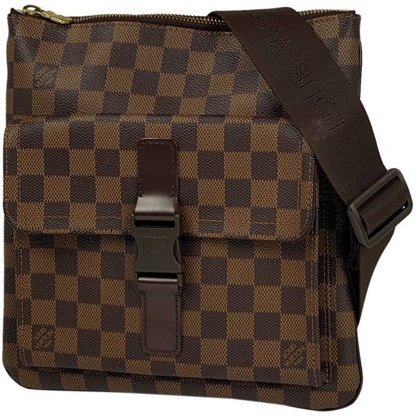 1000065531913 11 Louis Vuitton Pochette Melville Crossbody Shoulder Bag Damier Brown