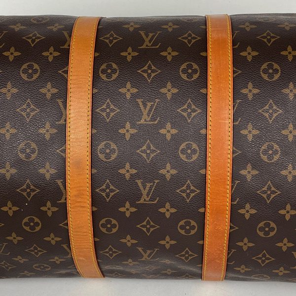 1000065536499 12 Louis Vuitton Keepall 55 Business Boston Bag Monogram Brown