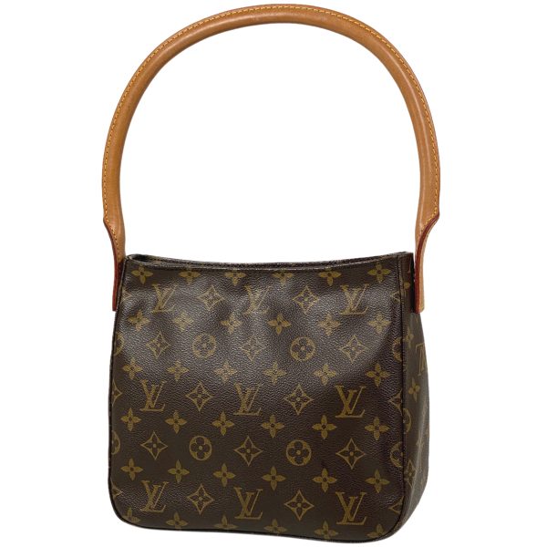 1000065538455 11 Louis Vuitton Looping MM Shoulder Bag Monogram Brown