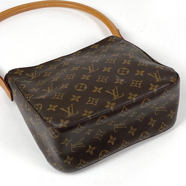 1000065538455 12 Louis Vuitton Looping MM Shoulder Bag Monogram Brown