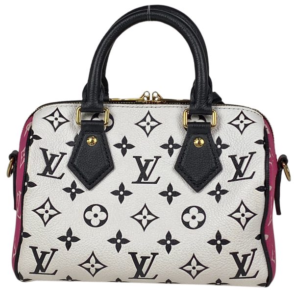 1000065539155 13 Louis Vuitton Speedy Bandouliere 20 Shoulder Bag Monogram Empreinte Black