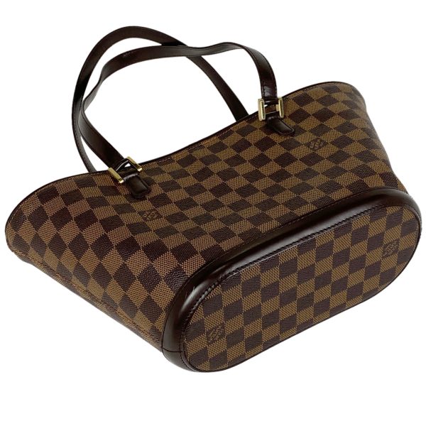 1000065539513 12 Louis Vuitton Manosque Shoulder Bag Damier Brown