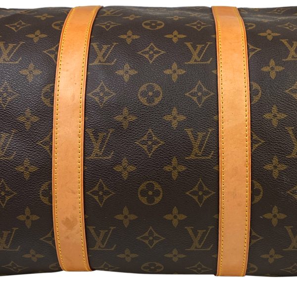 1000065543251 12 Louis Vuitton Keepall Bandouliere 50 Travel Bag Monogram Brown