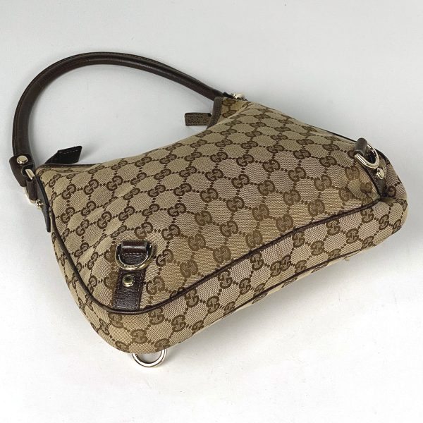 1000065548836 12 Gucci GG Pattern One Shoulder Bag GG Canvas Brown